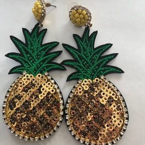 Pineapple earrings
